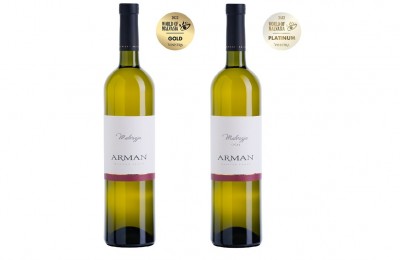 Vinistra 2022: Platin- und Goldmedaille für das Malvasia-Weingut Arman Marijan Wines