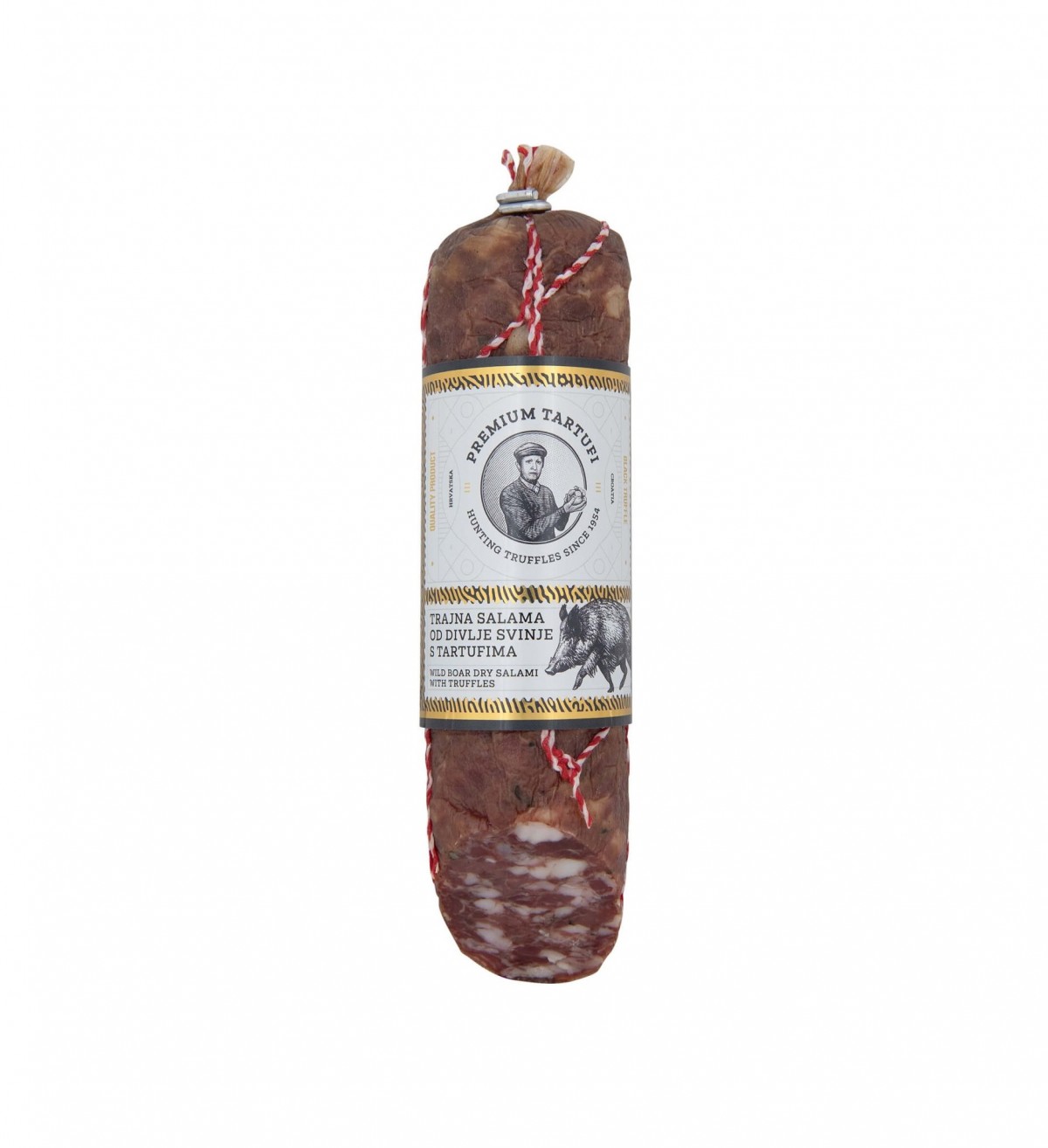 Dauerhafte Wildschweinsalami mit Trüffeln, Premium Tartufi d.o.o