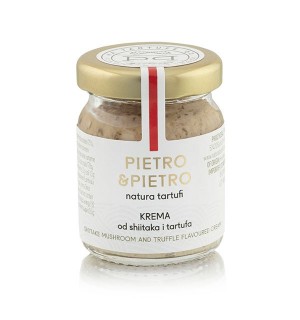 Shiitake and truffle cream, Pietro & Pietro by Natura Tartufi
