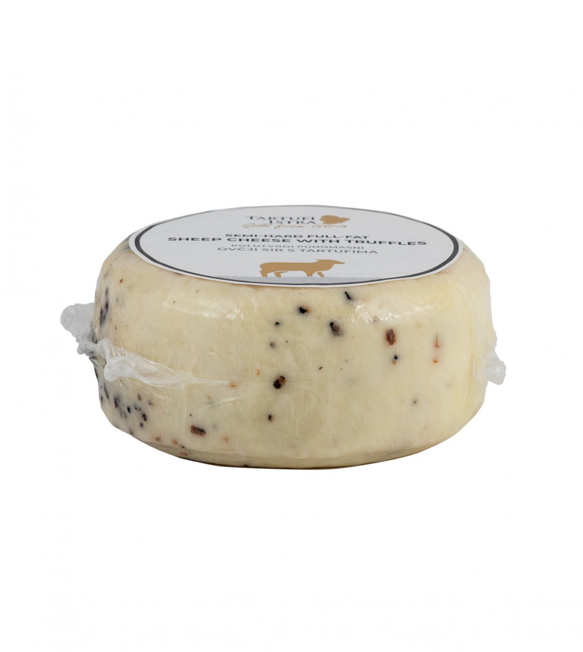 Semi-hard full-fat sheep's cheese with truffles, Tartufi Istra