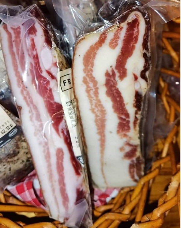 Istrian pancetta - bacon, OPG Franjul