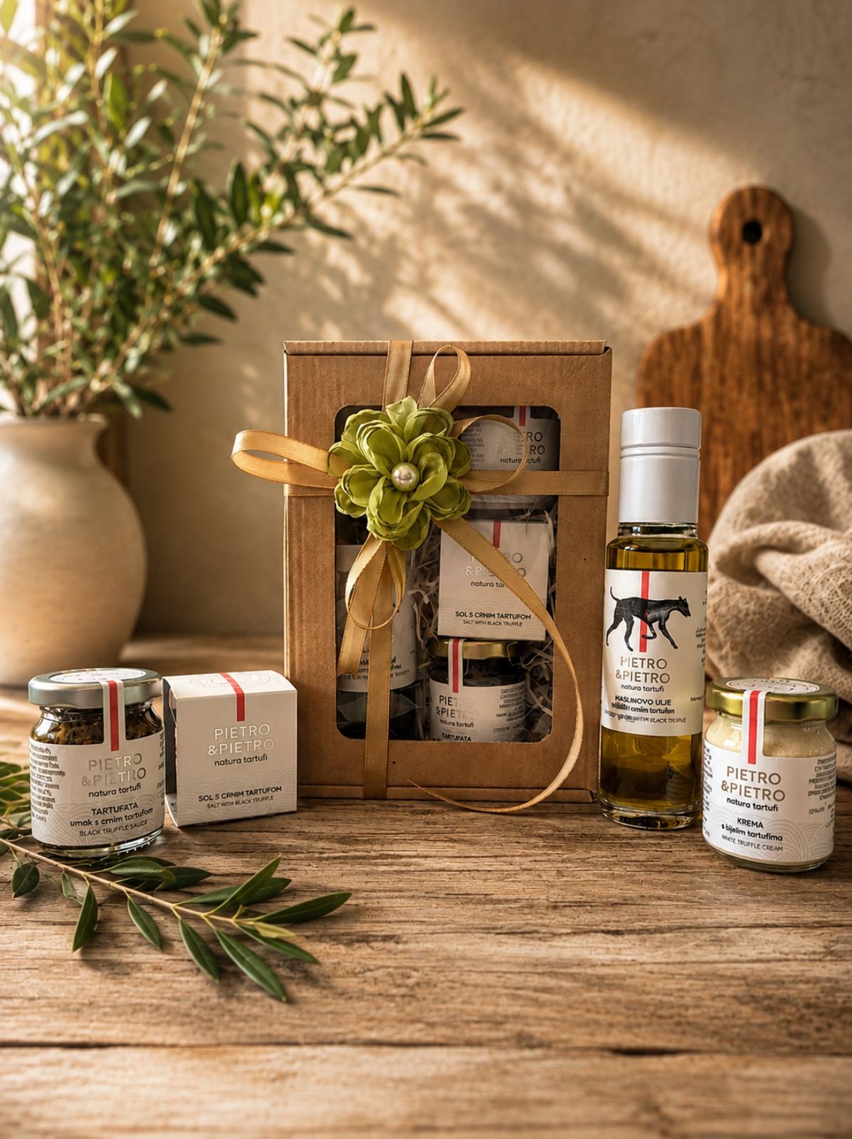 Poklon paket Pitro & Pietro by Natura, Delikatessen Istrien