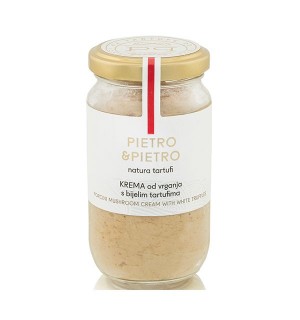 Crema ai porcini con tartufo bianco, Pietro & Pietro by Natura Tartufi
