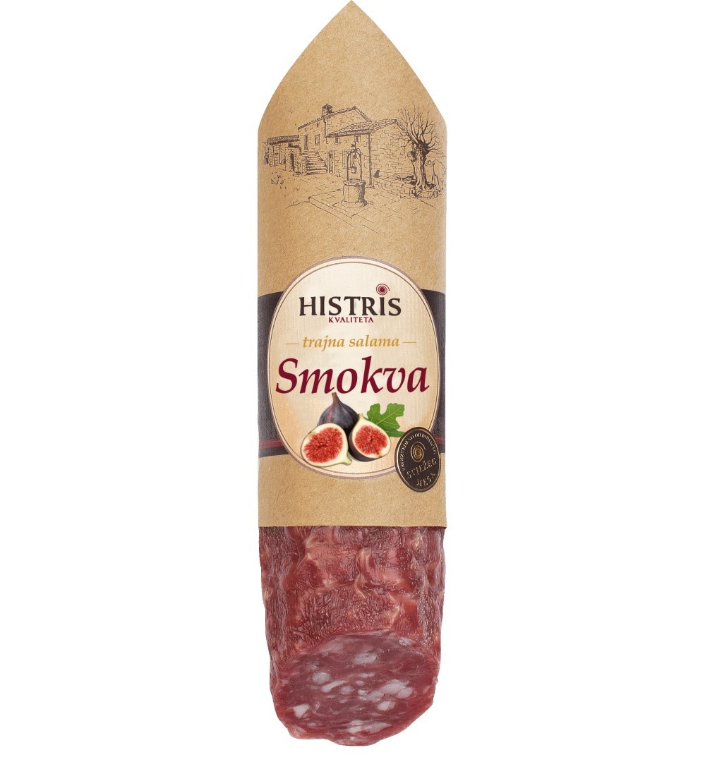 Salami mit getrockneten Feigen, Histris