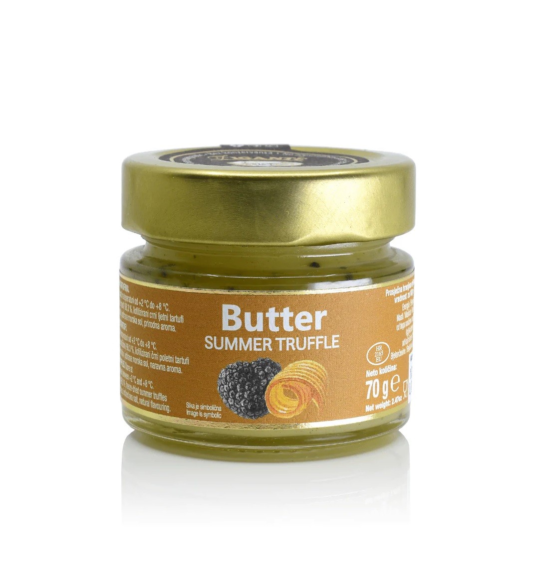 Butter mit schwarzen Trüffeln, Zigante Tartufi