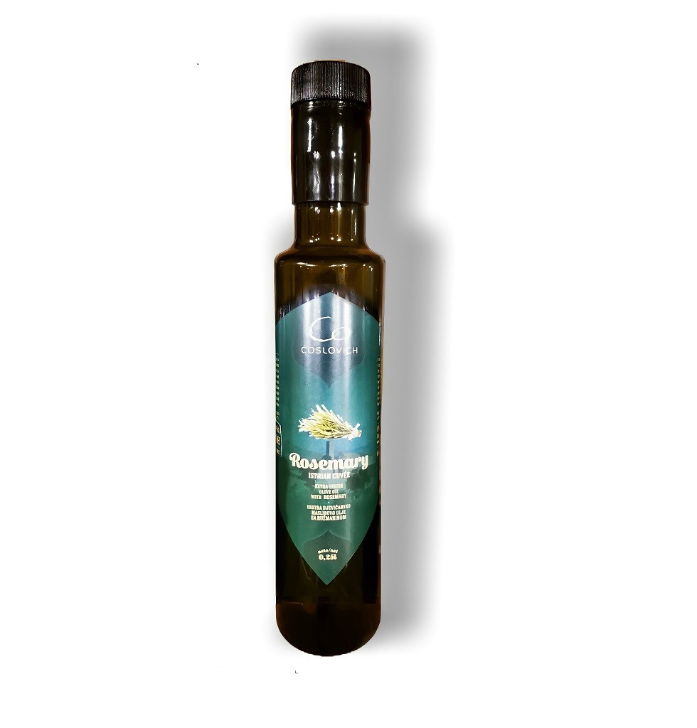 Extra virgin olive oil with Rosemary, Vina Coslovich