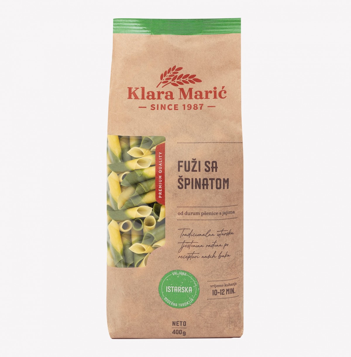 ISTARSKI FUŽI SA ŠPINATOM, Klara Marić