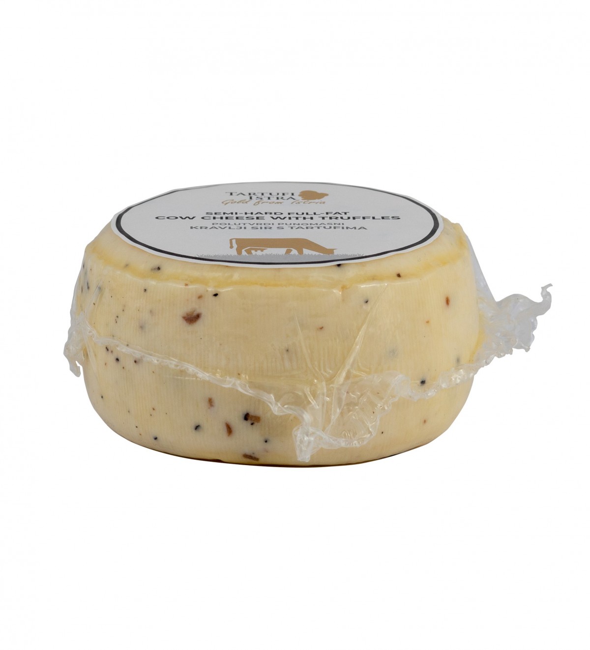 Semi-hard full-fat cow's cheese with truffles, Tartufi Istra