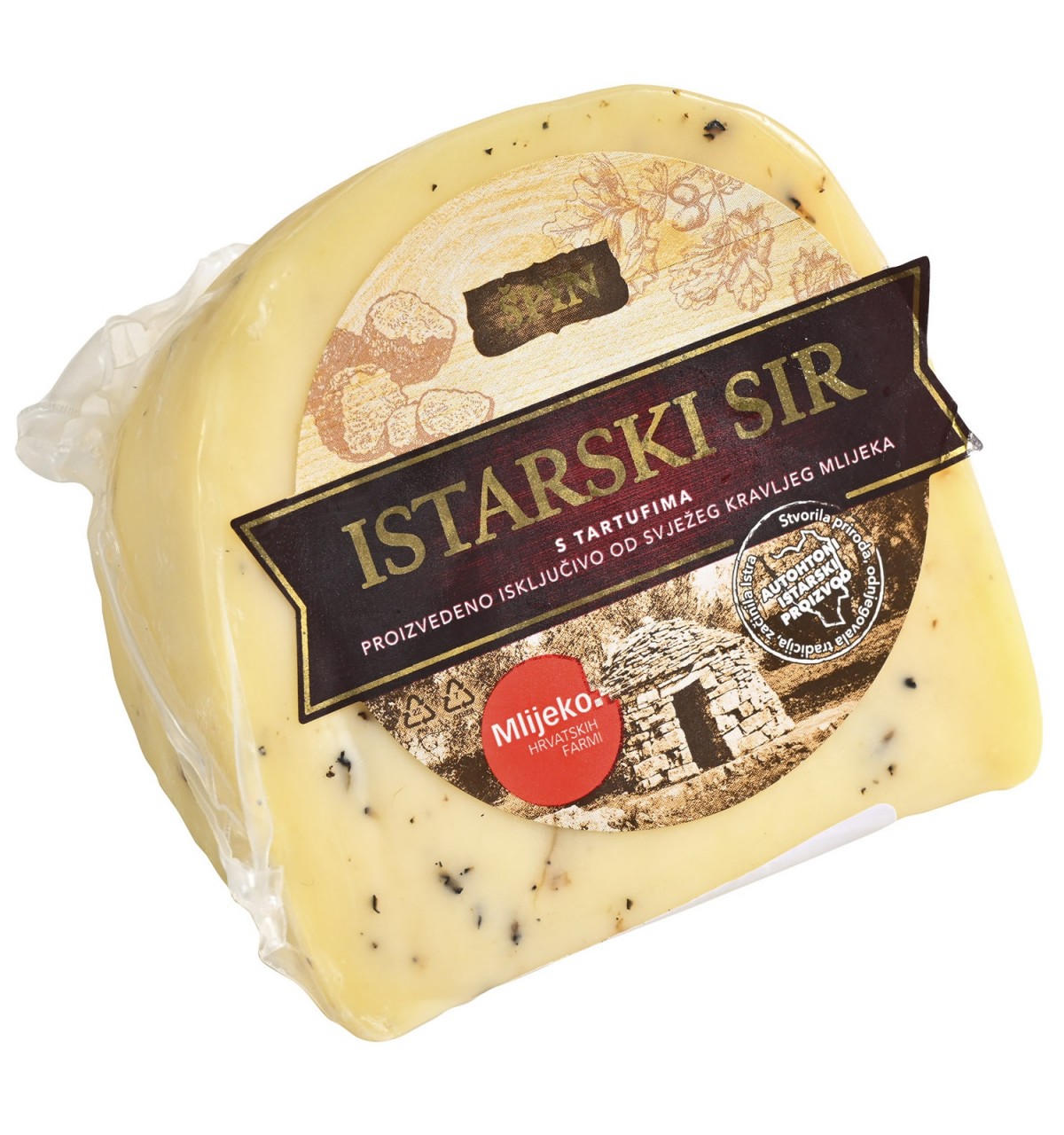Špin - Cow's cheese with truffles 230g, Špin