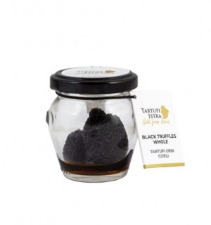 Whole black truffle, Tartufi Istra