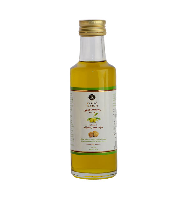 Olio d'oliva con aroma di tartufo bianco, Karlić Tartufi