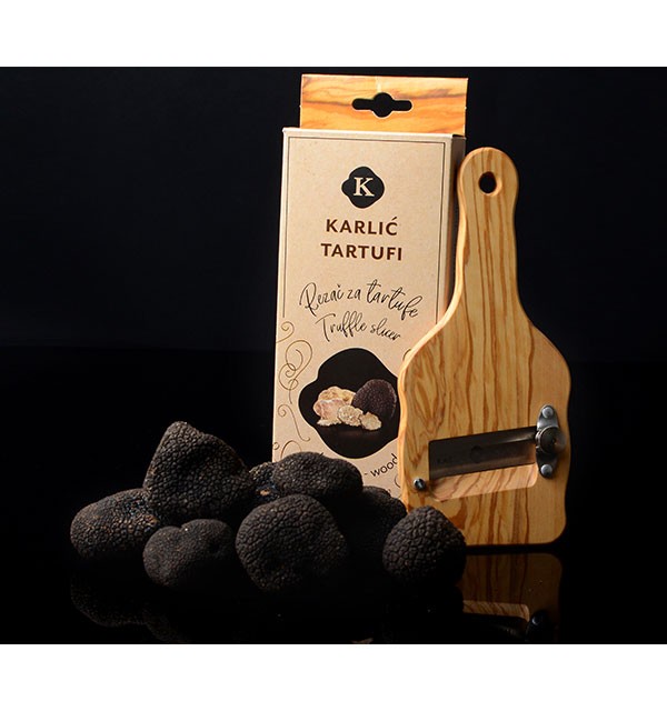 Wooden truffle cutter, Karlić Tartufi