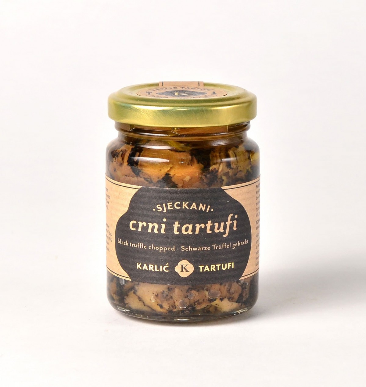 Truffles black - chopped, Karlić Tartufi