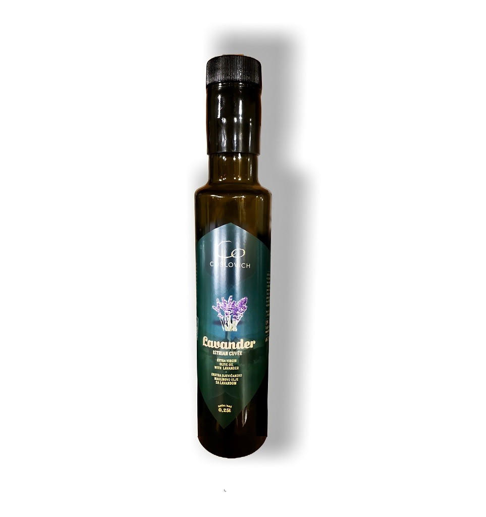 Olio extravergine di oliva con lavanda, Vina Coslovich