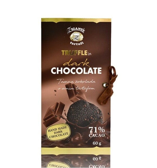 Truffle in - cioccolato fondente con tartufo nero, Zigante Tartufi
